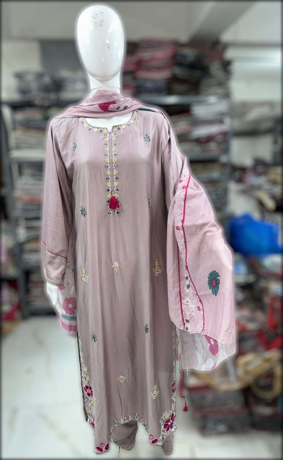 Kaftan Premium Collection - A Delicate Bloom of Elegance Code -: RTW07-10 by  RTW 